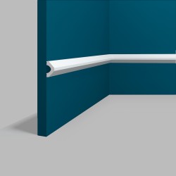 Молдинг под покраску Перфект Плюс P134 2000×25×14