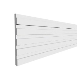 Стеновая панель из полистирола под покраску Decor-Dizayn Грани DD904 2000×150×10