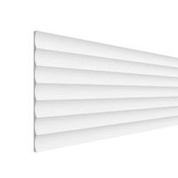 Стеновая панель из полистирола под покраску Decor-Dizayn Грани DD900 2000×240×10