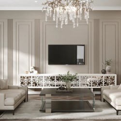 Стеновая панель из полистирола под покраску Decor-Dizayn Грани DD922 3000×220×13