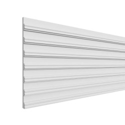 Стеновая панель из полистирола под покраску Decor-Dizayn Грани DD922 3000×220×13