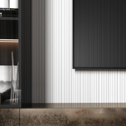 Стеновая панель из полистирола под покраску Decor-Dizayn Modern DD923 2000×150×11,2