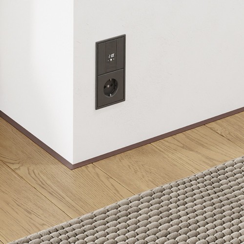 Микроплинтус алюминиевый Modern Decor RAL 8017 Шоколадно-коричневый 43-11-76 2500×16×6 Микроплинтус алюминиевый Modern Decor RAL 8017 Шоколадно-коричневый 43-11-76 2500×16×6