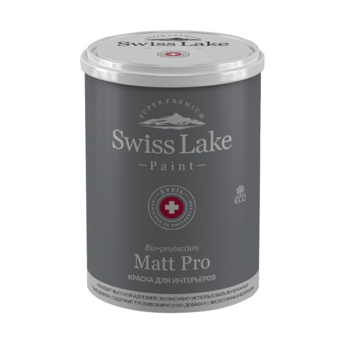 Краска Swiss Lake Matt Pro 0.9 л Краска Swiss Lake Matt Pro 0.9 л