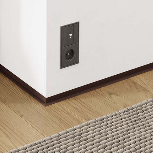 Микроплинтус алюминиевый Modern Decor RAL 8017 Шоколадно-коричневый 11-78-34 2500×19×16 Микроплинтус алюминиевый Modern Decor RAL 8017 Шоколадно-коричневый 11-78-34 2500×19×16