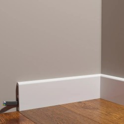 Плинтус под покраску Decor-Dizayn Грани DD706 2000×80×13