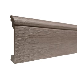 Плинтус Decor-Dizayn 701-80SH 2400×100×16