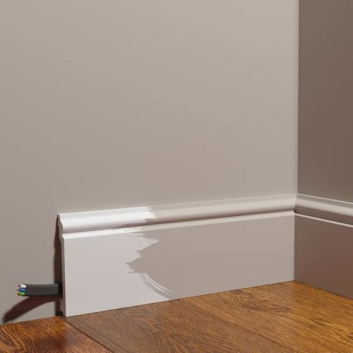 Плинтус под покраску Decor-Dizayn Грани DD701 2000×100×16 Плинтус под покраску Decor-Dizayn Грани DD701 2000×100×16