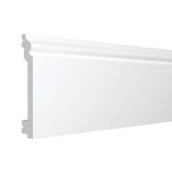 Плинтус под покраску Decor-Dizayn Грани DD701 2000×100×16