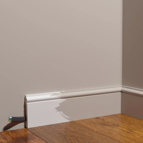 Плинтус под покраску Decor-Dizayn Грани DD005 2000×79×13 Плинтус под покраску Decor-Dizayn Грани DD005 2000×79×13