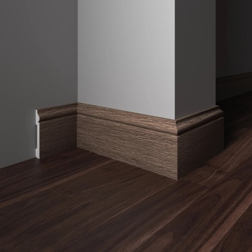 Плинтус Decor-Dizayn 005-92SH 2400×79×13