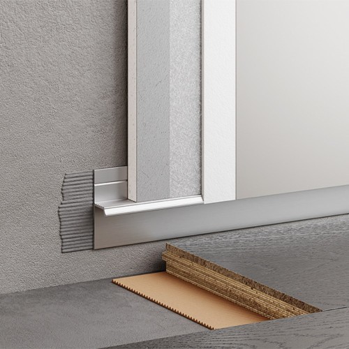 Плинтус алюминиевый теневой с подсветкой Modern Decor Серебро без покрытия 98-69-20 2500×20×12,8 Плинтус алюминиевый теневой с подсветкой Modern Decor Серебро без покрытия 98-69-20 2500×20×12,8