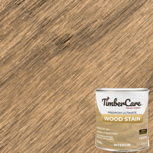 Масло для дерева TimberCare Wood Stain цвет Какао 350086 шелковисто-матовое 0,75 л