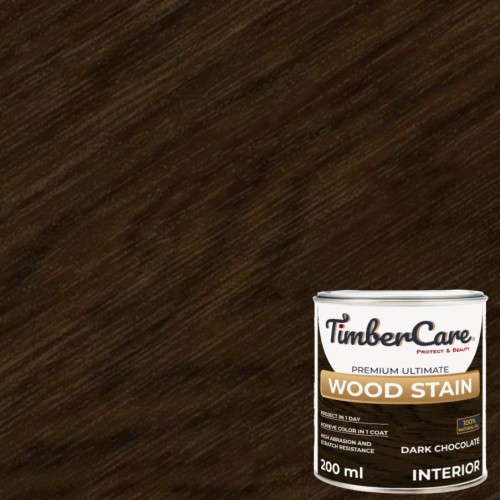 Масло для дерева TimberCare Wood Stain цвет Темный шоколад 350089 шелковисто-матовое 0,2 л Масло для дерева TimberCare Wood Stain цвет Темный шоколад 350089 шелковисто-матовое 0,2 л