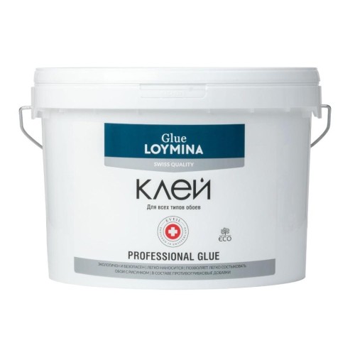 Клей для обоев Loymina Professional Glue на водной основе 4,5 кг Клей для обоев Loymina Professional Glue на водной основе 4,5 кг