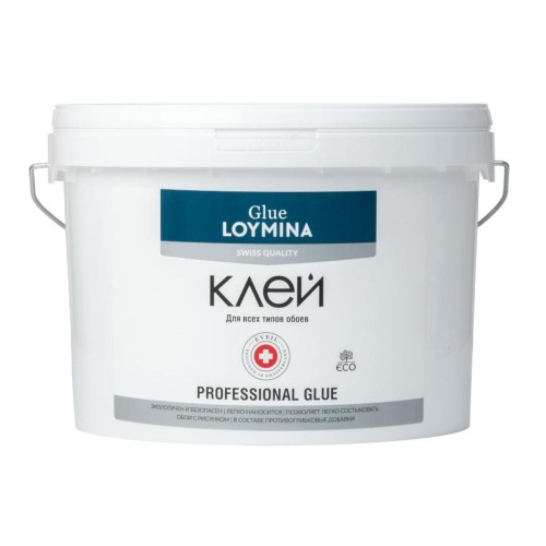 Клей для обоев Loymina Professional Glue на водной основе 10 кг