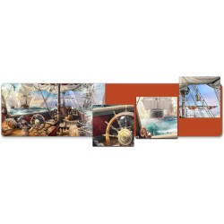 Цветопроба панно Affresco