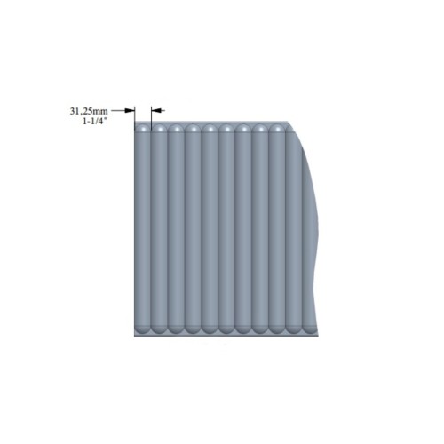 Стеновая панель под покраску Orac Decor W214 Hill Bead XL 2000×400×15