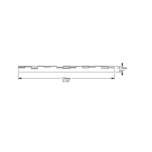 Стеновая панель под покраску Orac Decor W216 Matrix 2000×250×16