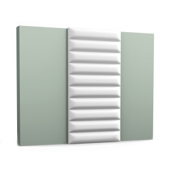 Стеновая панель под покраску Orac Decor W217 Pillow 2000×250×23