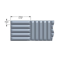 Стеновая панель под покраску Orac Decor W218 Quilt 2000×250×23