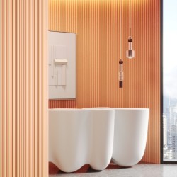 Стеновая панель под покраску Orac Decor WX211 Flute 2000×255×17