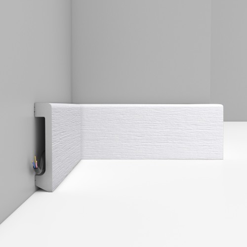 Плинтус Decomaster Дуб белый D235-70 2400×80×17 Плинтус Decomaster Дуб белый D235-70 2400×80×17