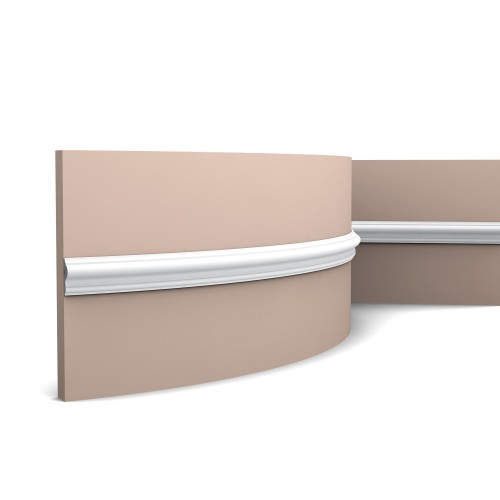 Гибкий молдинг под покраску Orac Decor Select PX201F 2000×25×9