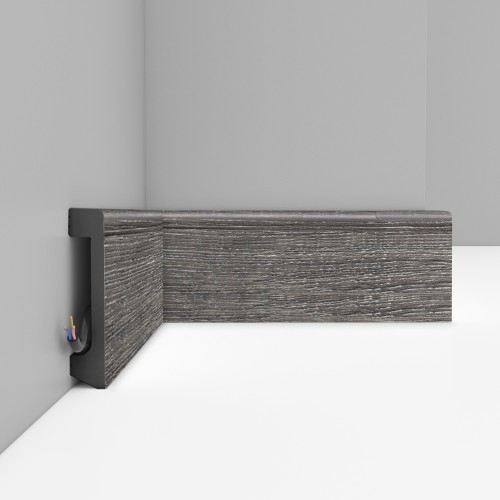 Плинтус Decomaster Дуб скандинавский D235-86 2400×80×17 Плинтус Decomaster Дуб скандинавский D235-86 2400×80×17