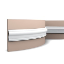 Гибкий молдинг под покраску Orac Decor Select PX202F 2000×75×20