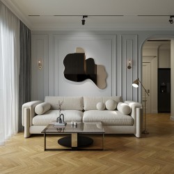 Композитная паркетная доска Quartz Parquet Штучный паркет Вяз Кенигсберг 44-550-62 венгерская елка 400×100×5