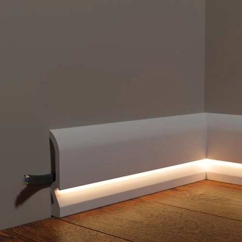 Плинтус под покраску Decor-Dizayn Грани DD700 2000×100×18,1 Плинтус под покраску Decor-Dizayn Грани DD700 2000×100×18,1