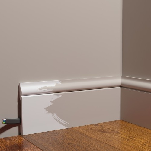 Плинтус под покраску Decor-Dizayn Грани DD004 2000×119×15 Плинтус под покраску Decor-Dizayn Грани DD004 2000×119×15