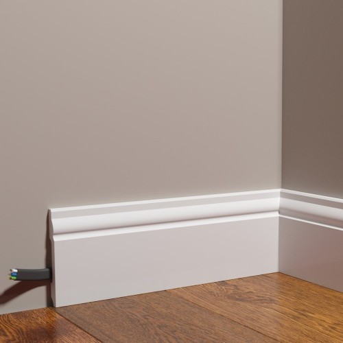 Плинтус под покраску Decor-Dizayn Грани DD15 2000×99×14 Плинтус под покраску Decor-Dizayn Грани DD15 2000×99×14