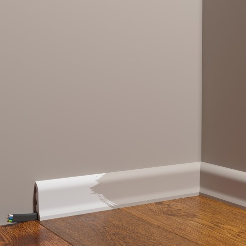 Плинтус под покраску Decor-Dizayn Грани DD18 2000×54×16