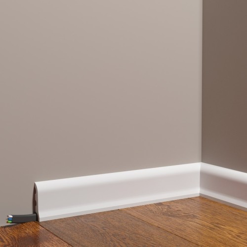Плинтус под покраску Decor-Dizayn Грани DD18 2000×54×16