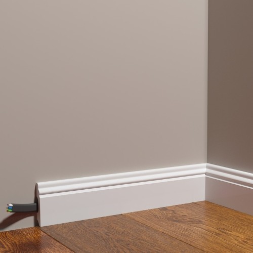 Плинтус под покраску Decor-Dizayn Грани DD27 2000×59×13 Плинтус под покраску Decor-Dizayn Грани DD27 2000×59×13