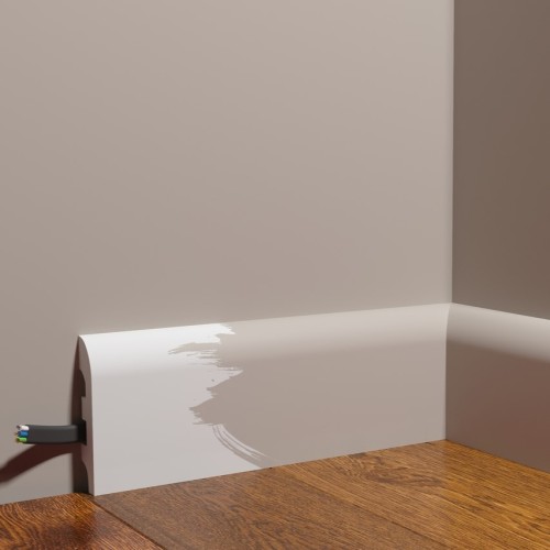 Плинтус под покраску Decor-Dizayn Грани DD41 2000×99×21 Плинтус под покраску Decor-Dizayn Грани DD41 2000×99×21