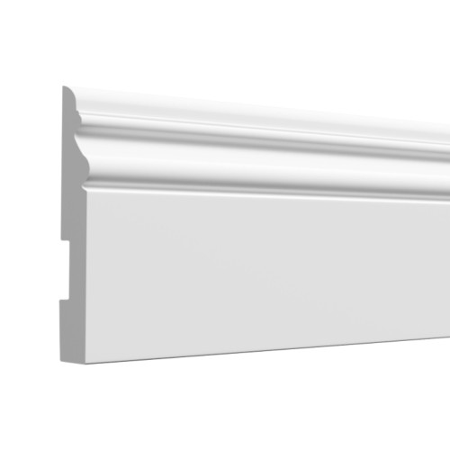 Плинтус под покраску Decor-Dizayn Грани DD50 2000×126×16 Плинтус под покраску Decor-Dizayn Грани DD50 2000×126×16