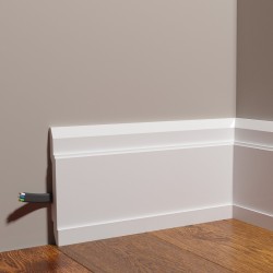 Плинтус под покраску Decor-Dizayn Грани DD702 2000×150×22