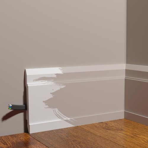 Плинтус под покраску Decor-Dizayn Грани DD702 2000×150×22 Плинтус под покраску Decor-Dizayn Грани DD702 2000×150×22