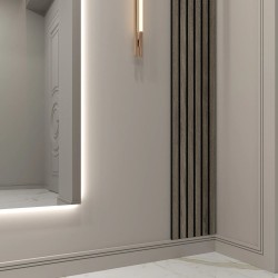 Плинтус под покраску Decor-Dizayn Modern DD719 2000×100×15