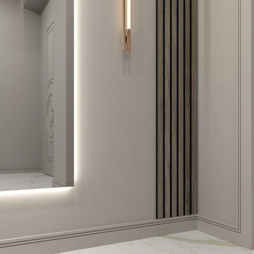 Плинтус под покраску Decor-Dizayn Modern DD719 2000×100×15 Плинтус под покраску Decor-Dizayn Modern DD719 2000×100×15