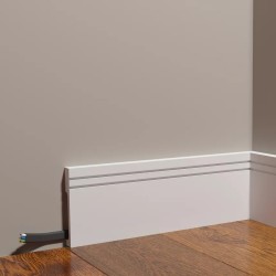 Плинтус под покраску Decor-Dizayn Modern DD719 2000×100×15