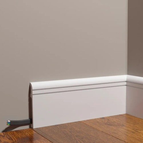 Плинтус под покраску Decor-Dizayn Modern DD721 2000×110×15 Плинтус под покраску Decor-Dizayn Modern DD721 2000×110×15