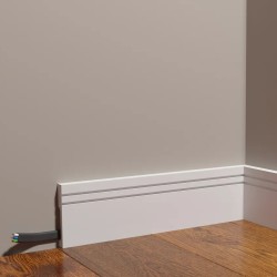 Плинтус под покраску Decor-Dizayn Modern DD717 2000×80×13