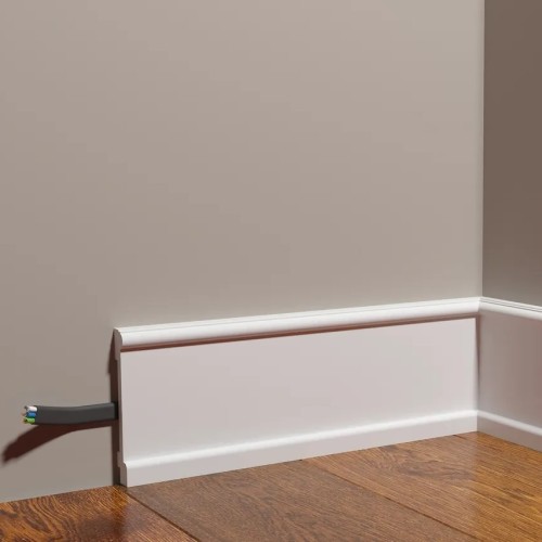 Плинтус под покраску Decor-Dizayn Estet DD712 2000×100×17 Плинтус под покраску Decor-Dizayn Estet DD712 2000×100×17