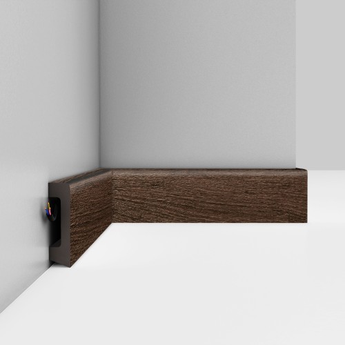 Плинтус Decomaster Орех D234-81 2400×58×16 Плинтус Decomaster Орех D234-81 2400×58×16