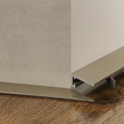 Микроплинтус алюминиевый Laconistiq Micro 19 ARM Шампань 19-16-245 2450×19×5,5