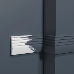 Молдинг из полистирола под покраску Decor-Dizayn Грани DD619 2000×40×10
